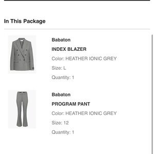 Full Suit from Aritzia